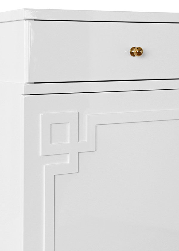 Worlds Away Glenn Cabinet
