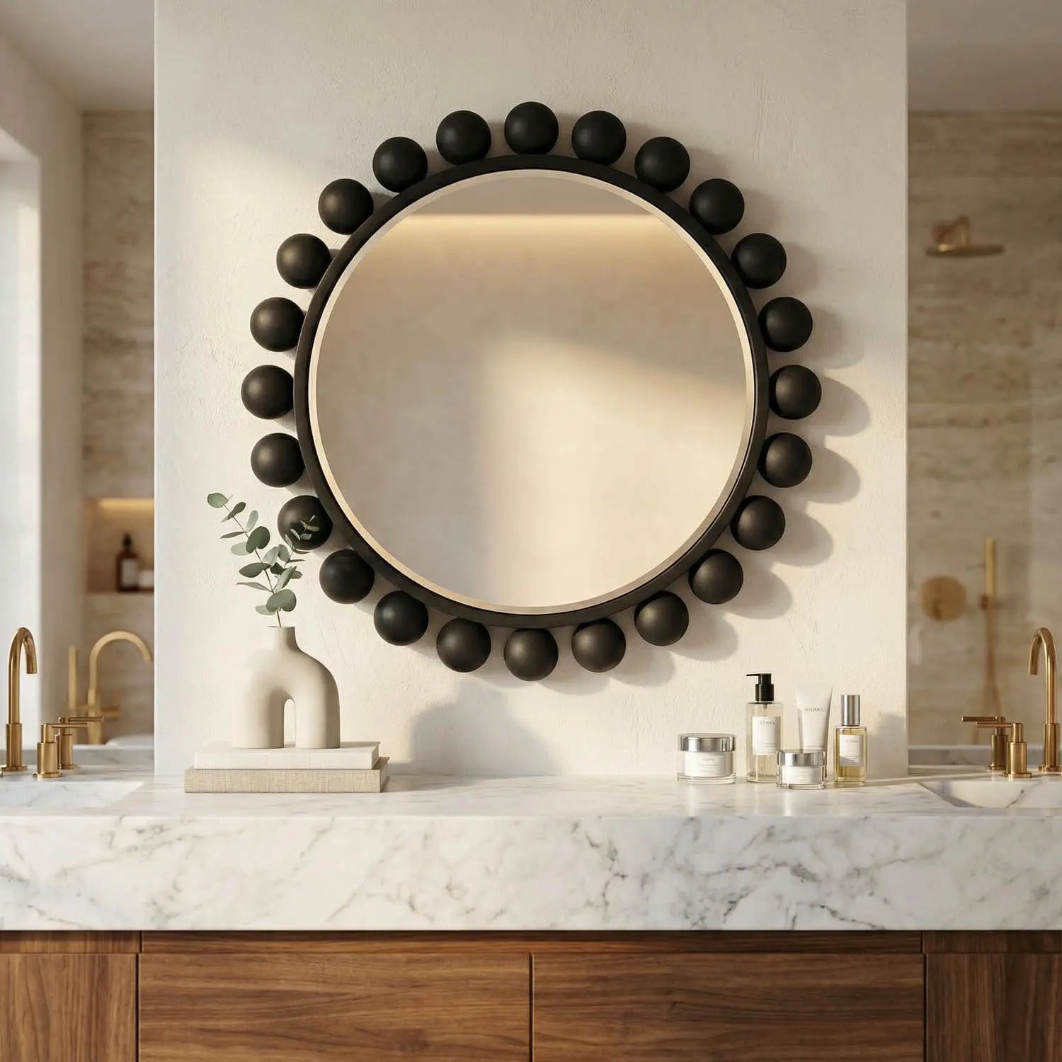 Noir Cooper Mirror