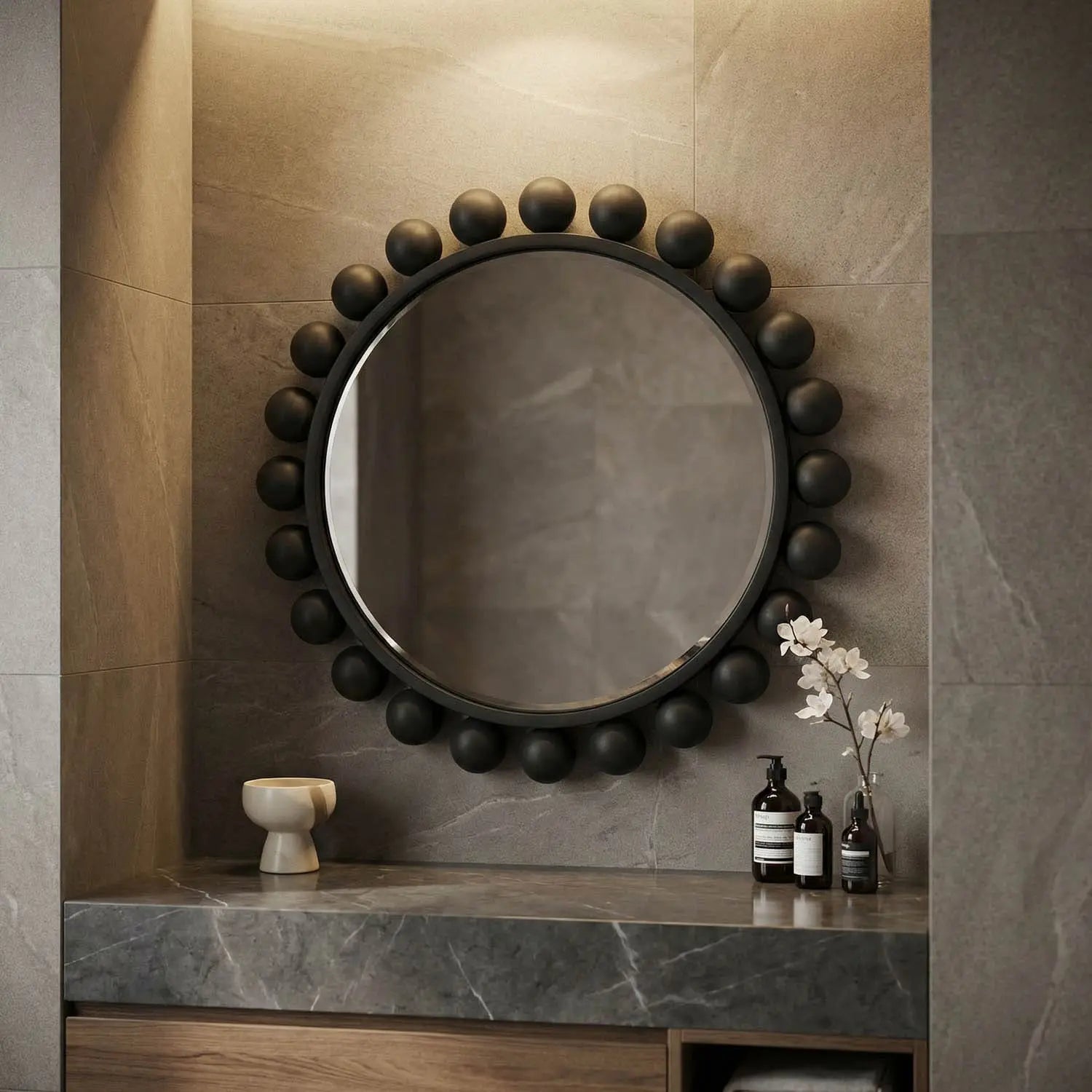 Noir Cooper Mirror