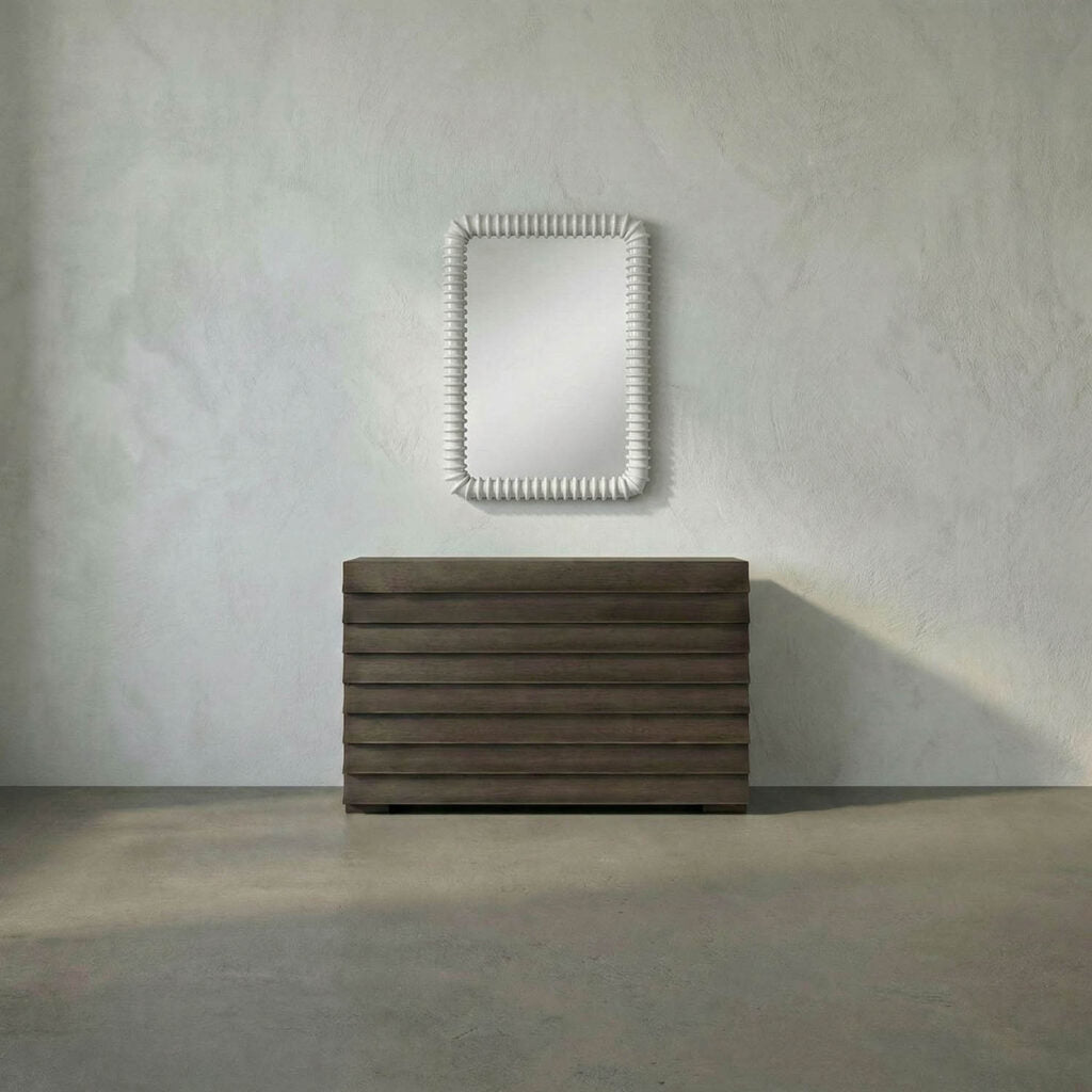 Noir Toshi M Irror, Solid White