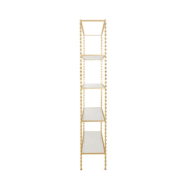 Worlds Away Goldie Etagere