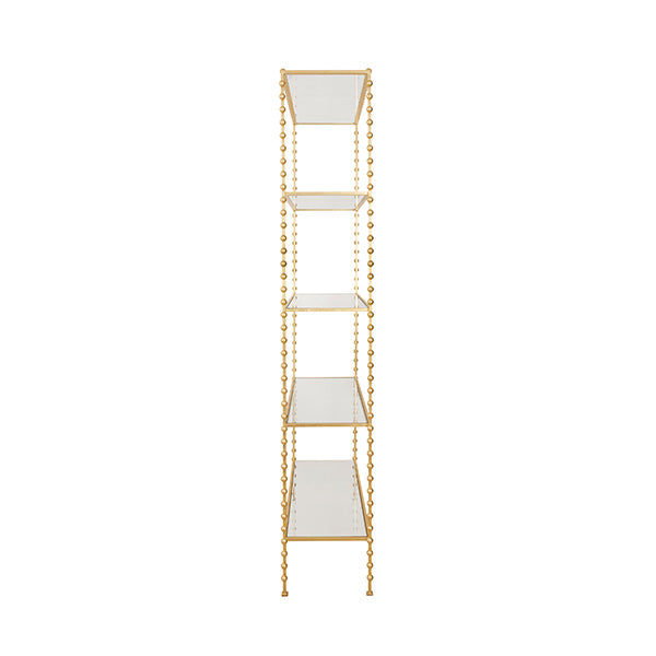 Worlds Away Goldie Etagere