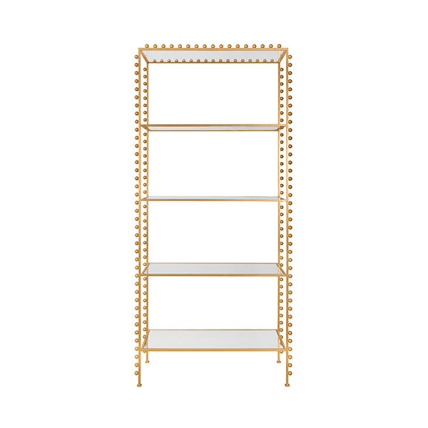 Worlds Away Goldie Etagere