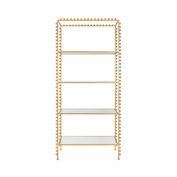 Worlds Away Goldie Etagere