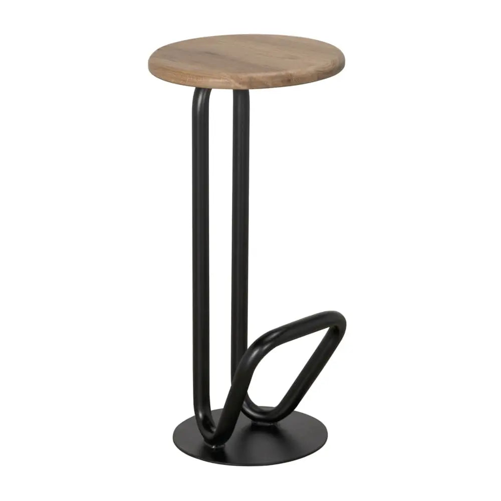 Noir Hook Bar Stool