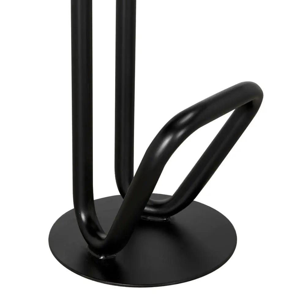 Noir Hook Bar Stool