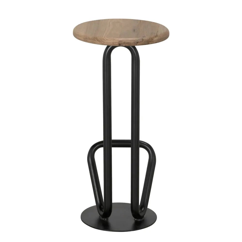 Noir Hook Bar Stool