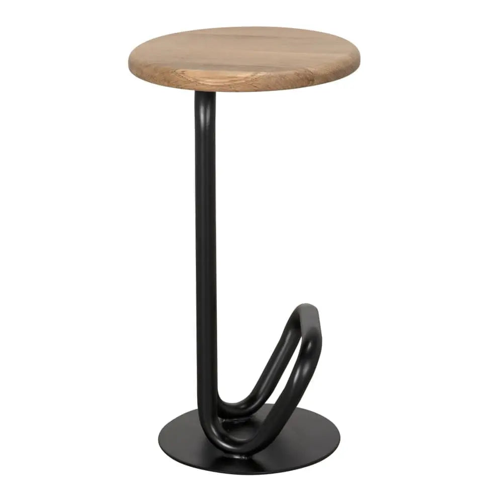 Noir Hook Counter Stool