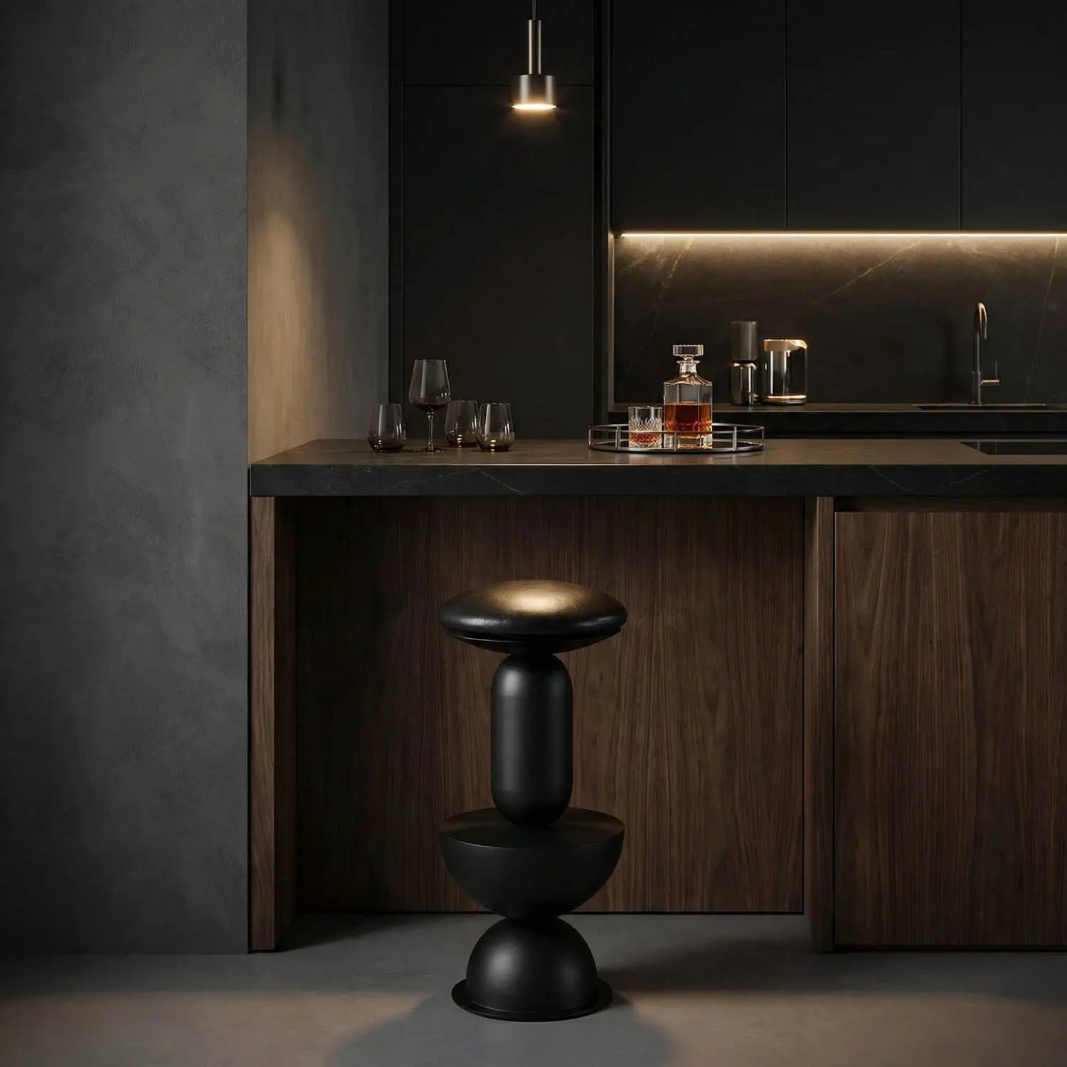 Noir Perth 31" Bar Stool
