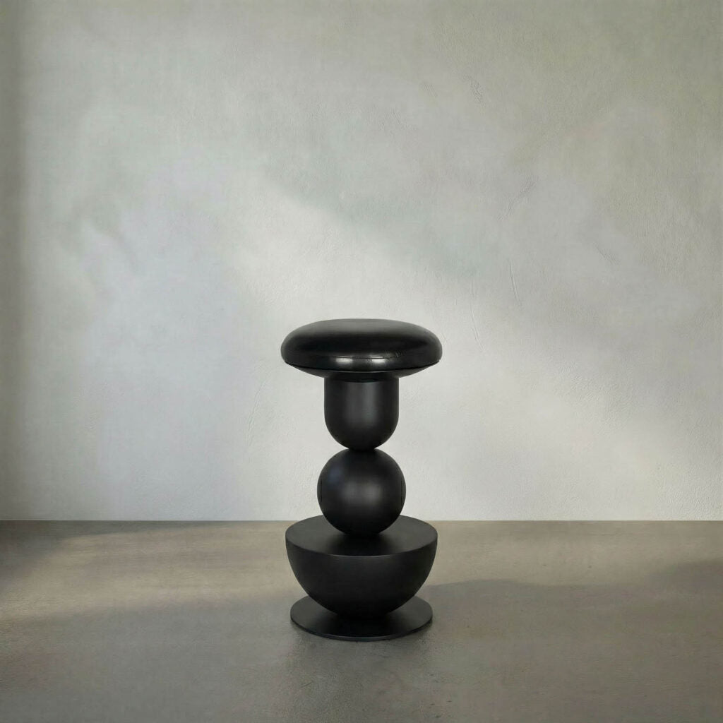 Noir Perth 24" Counter Stool