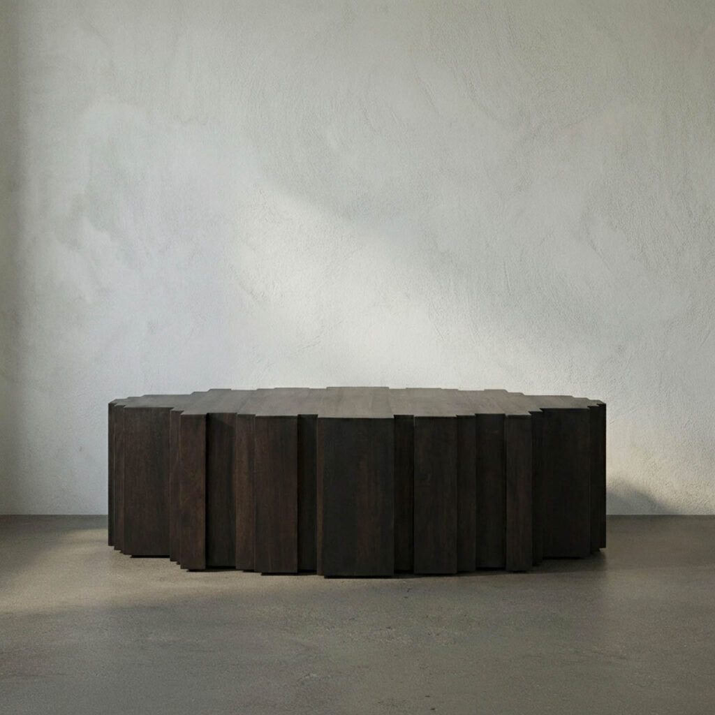 Noir Royce Coffee Table, Ebony Walnut