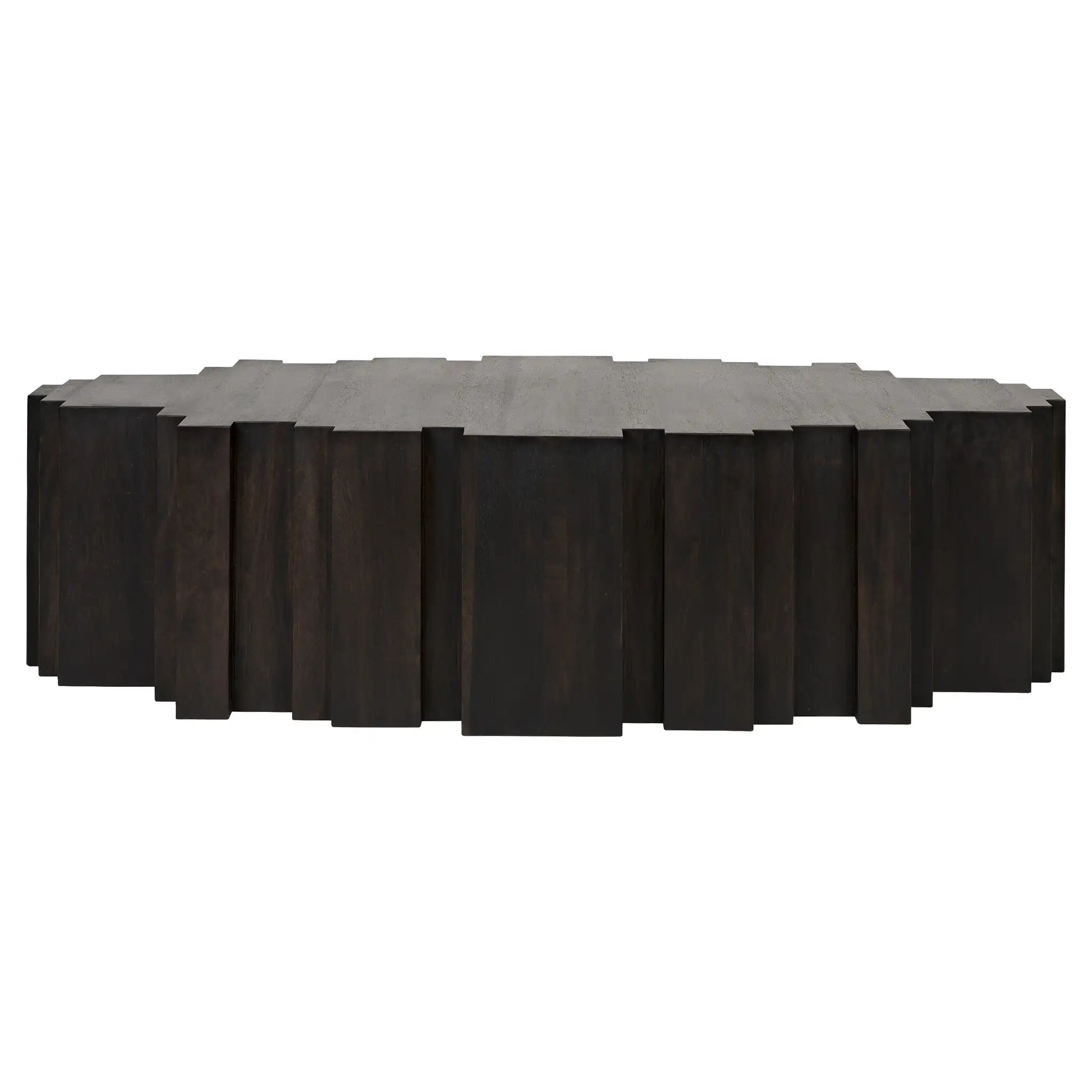 Noir Royce Coffee Table, Ebony Walnut