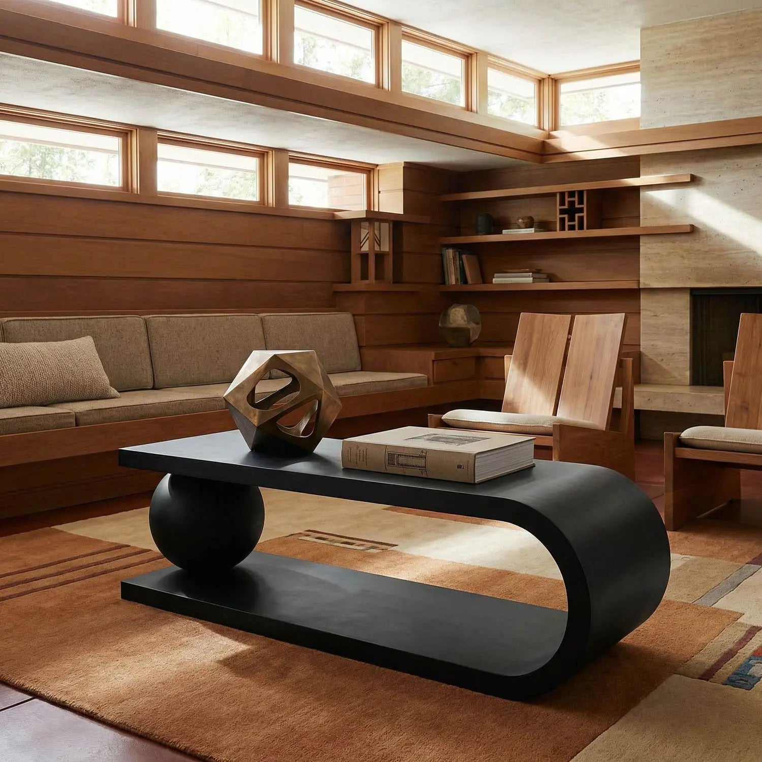Noir Estelle Coffee Table