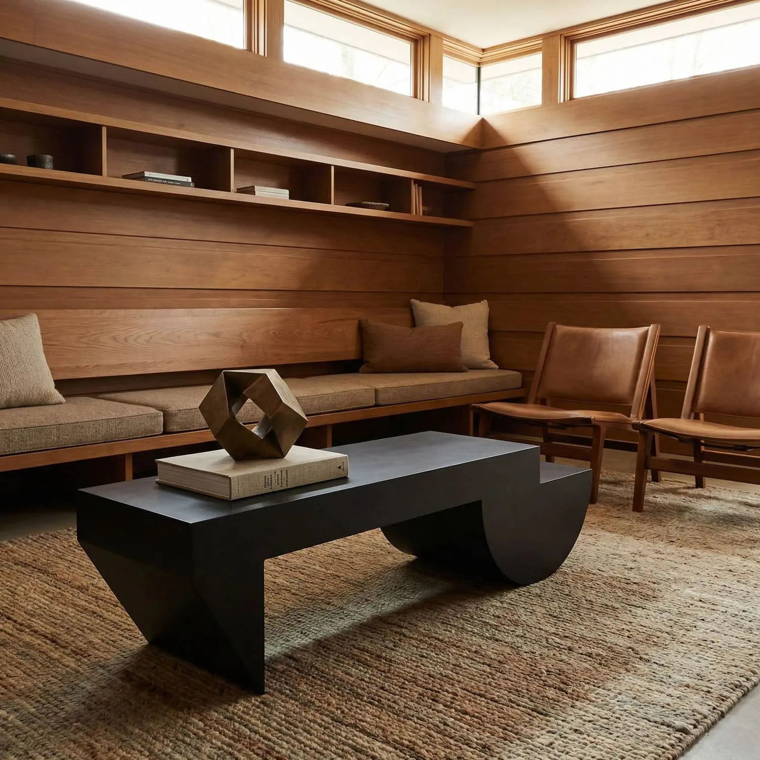 Noir Leeroy Coffee Table / Bench