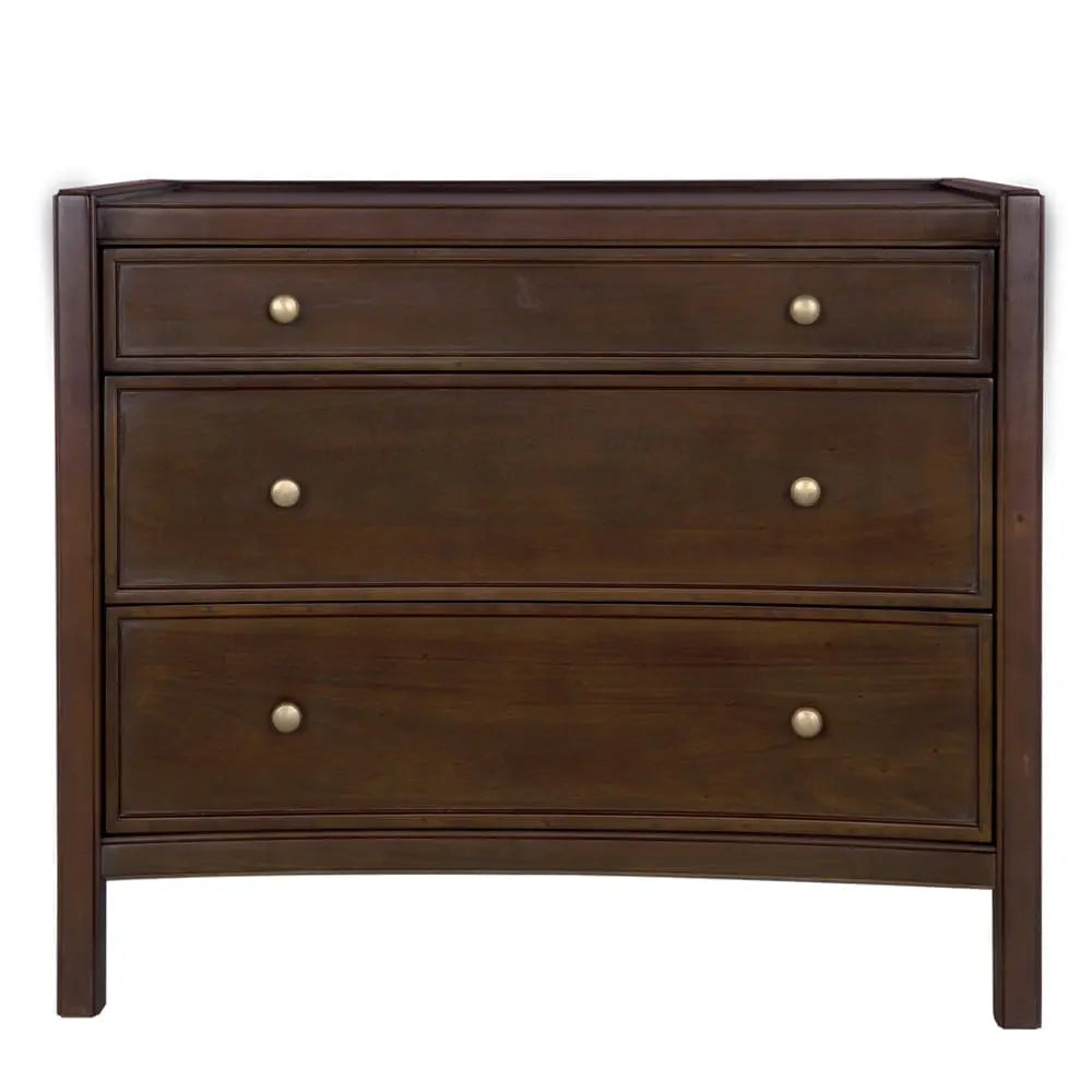 Noir Hampton Side Table Hand Rubbed Brown