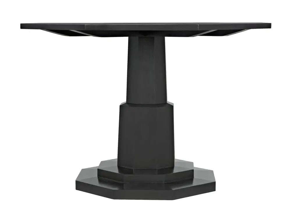 Noir Octagon Table, Pale