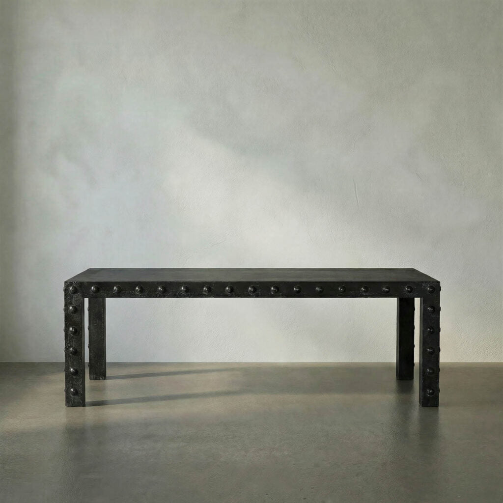 Noir Didier Dining Table, Black Walnut