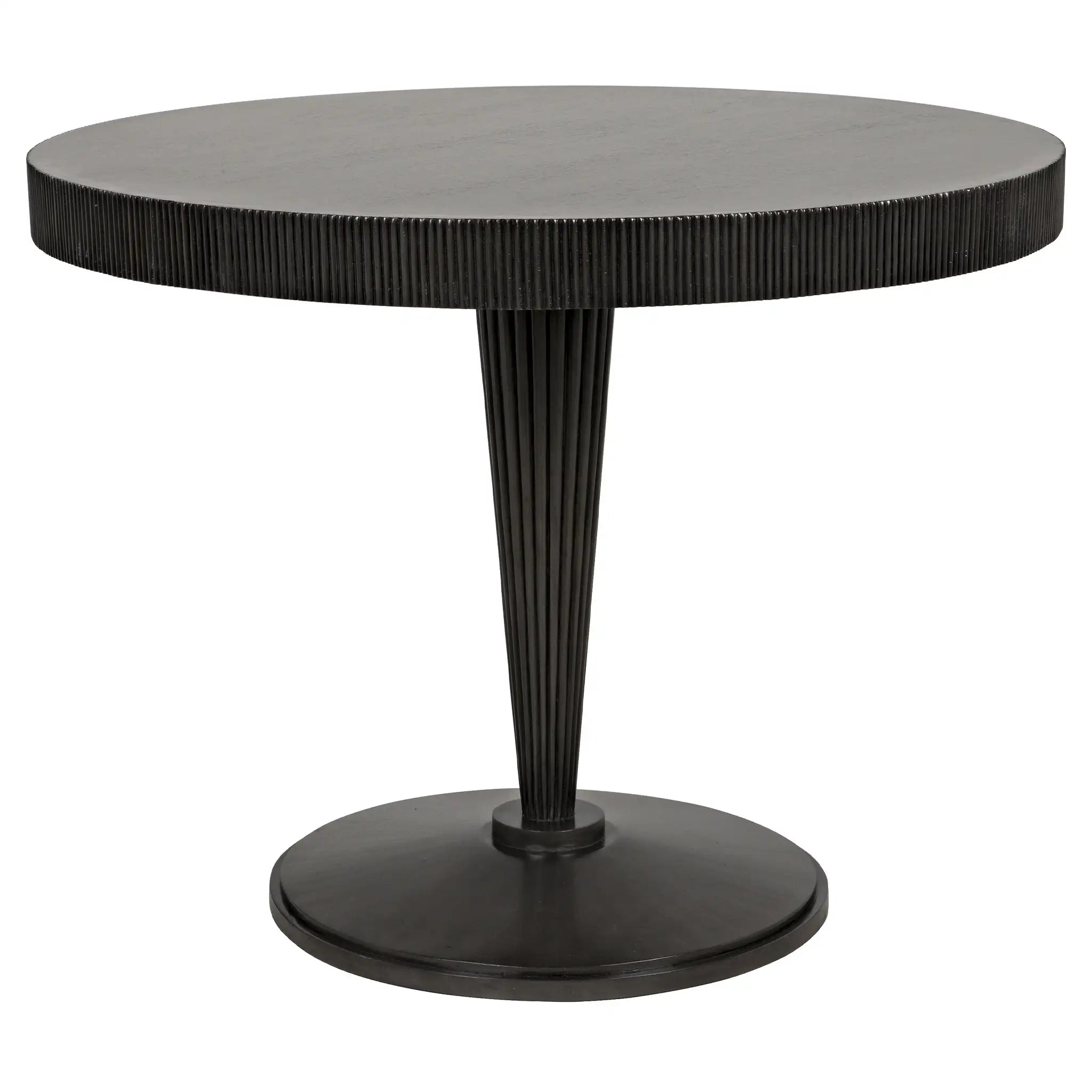 Noir Granada Dining Table, Pale