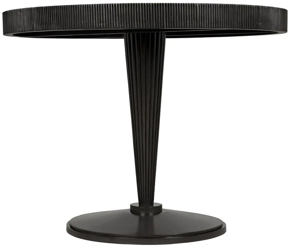 Noir Granada Dining Table, Pale