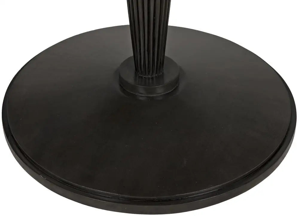 Noir Granada Dining Table, Pale