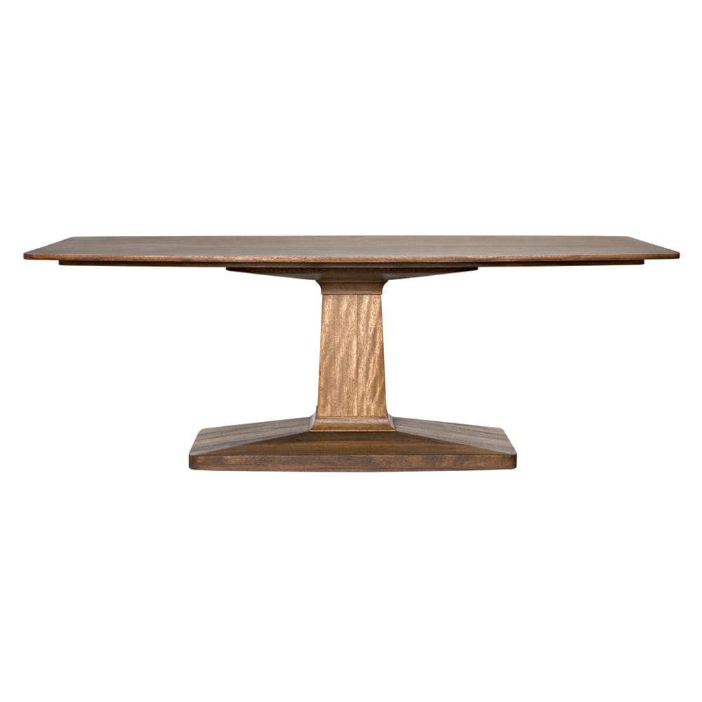 Noir Travis Table, Dark Walnut