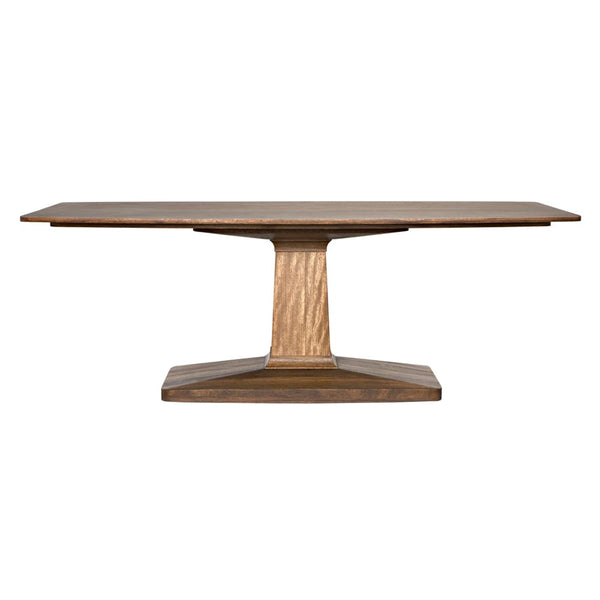Noir Travis Table, Dark Walnut