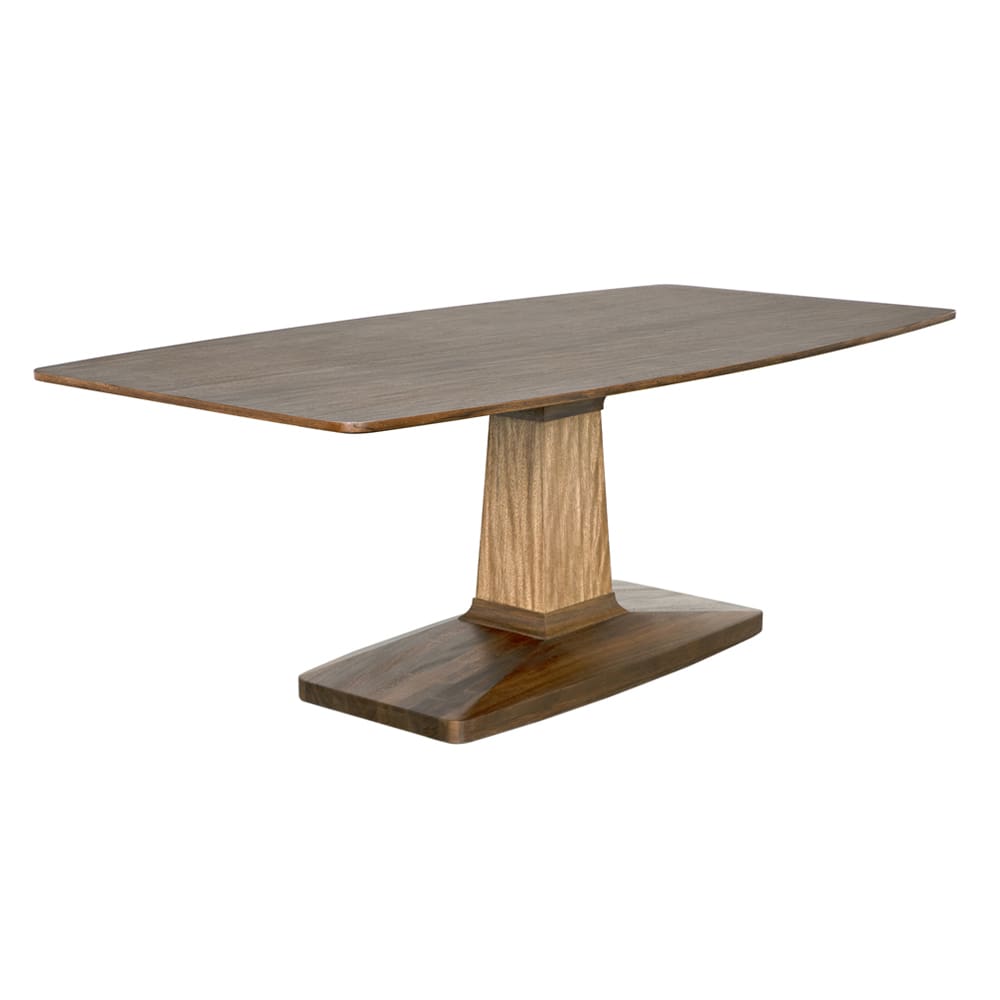 Noir Travis Table, Dark Walnut