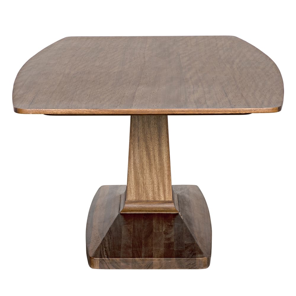 Noir Travis Table, Dark Walnut