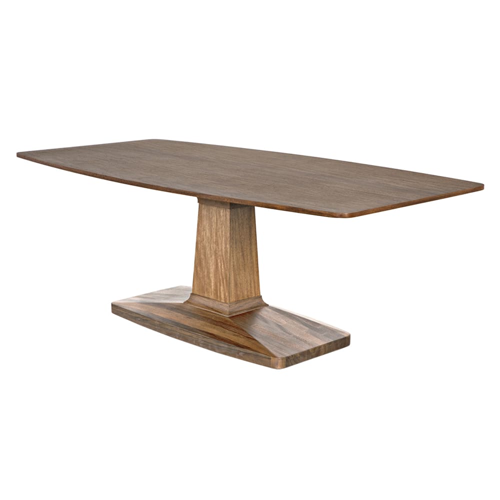 Noir Travis Table, Dark Walnut