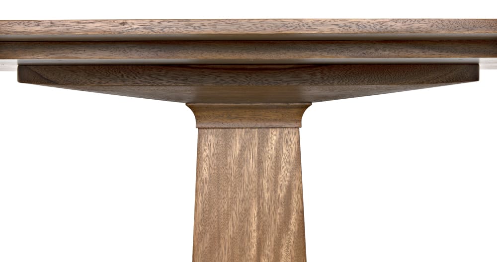 Noir Travis Table, Dark Walnut