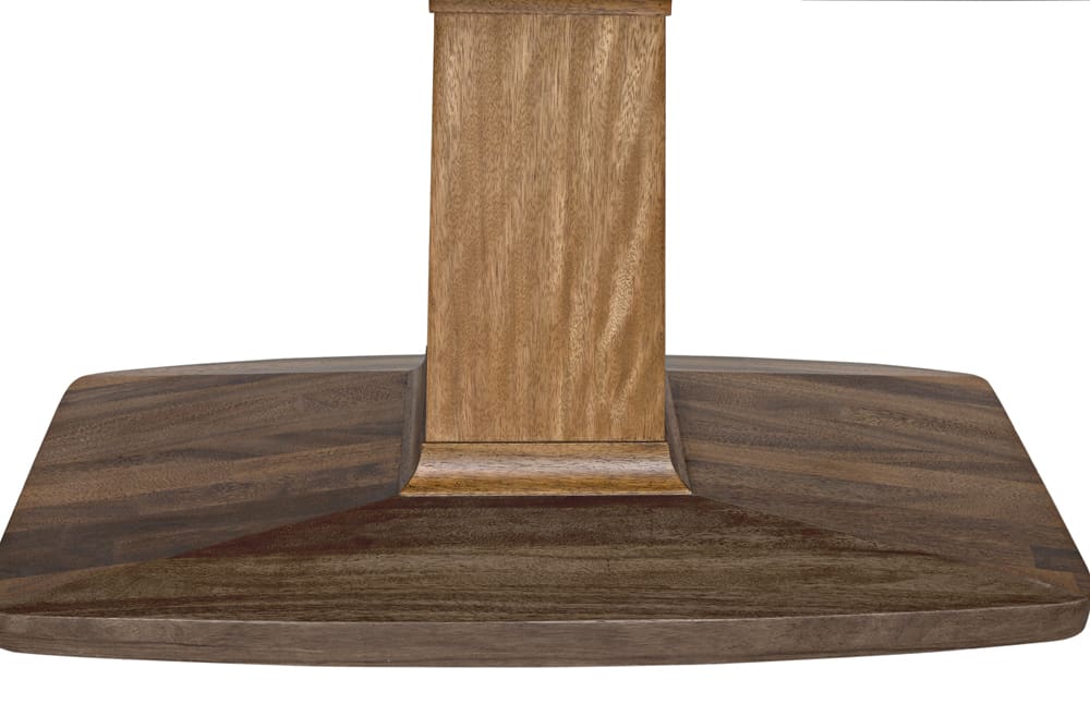 Noir Travis Table, Dark Walnut