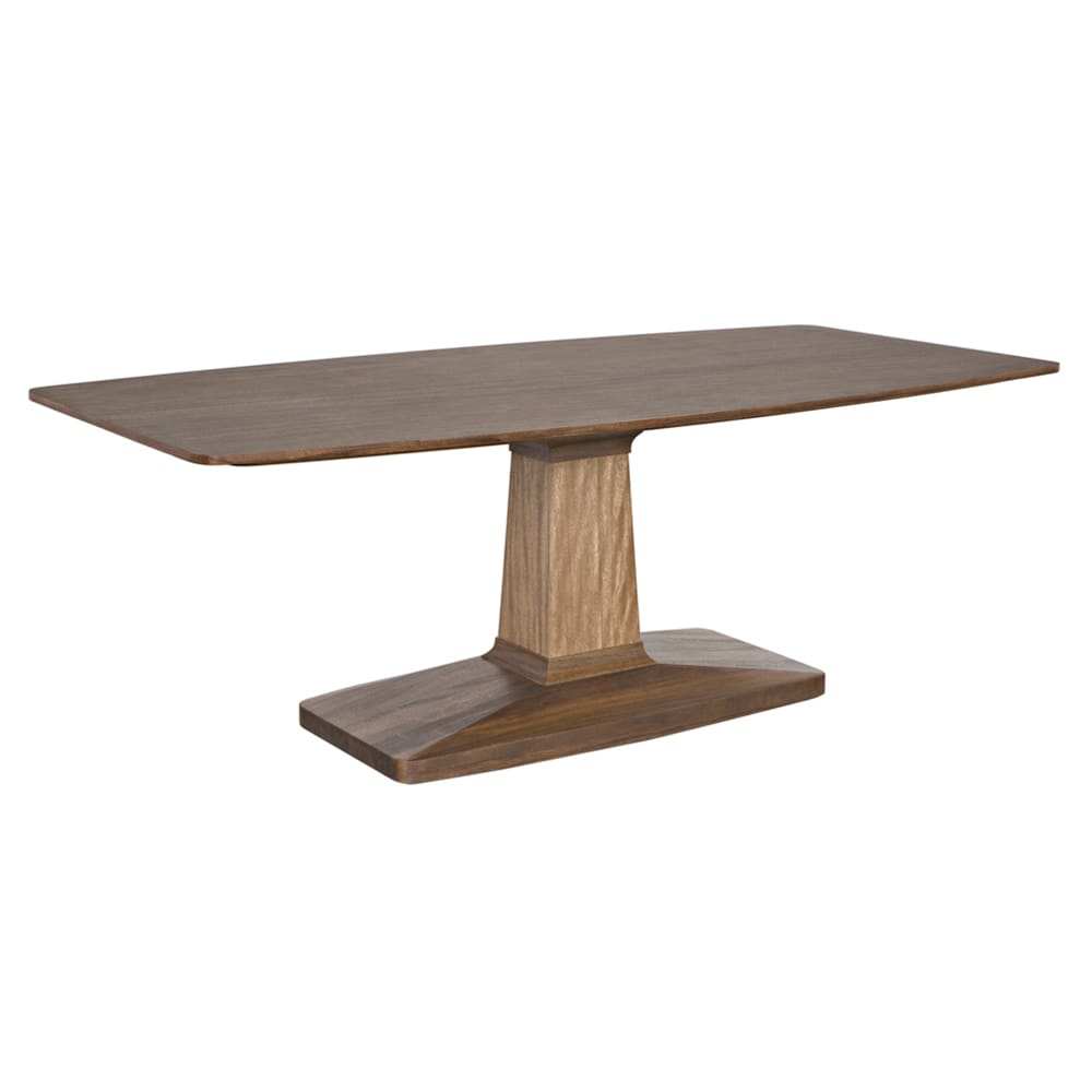 Noir Travis Table, Dark Walnut