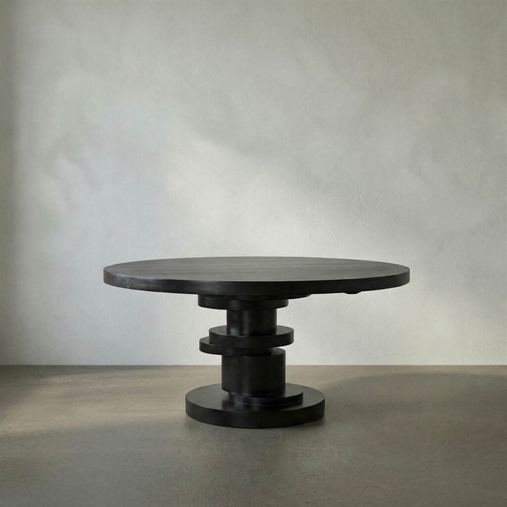 Noir Hugo Dining Table 60"