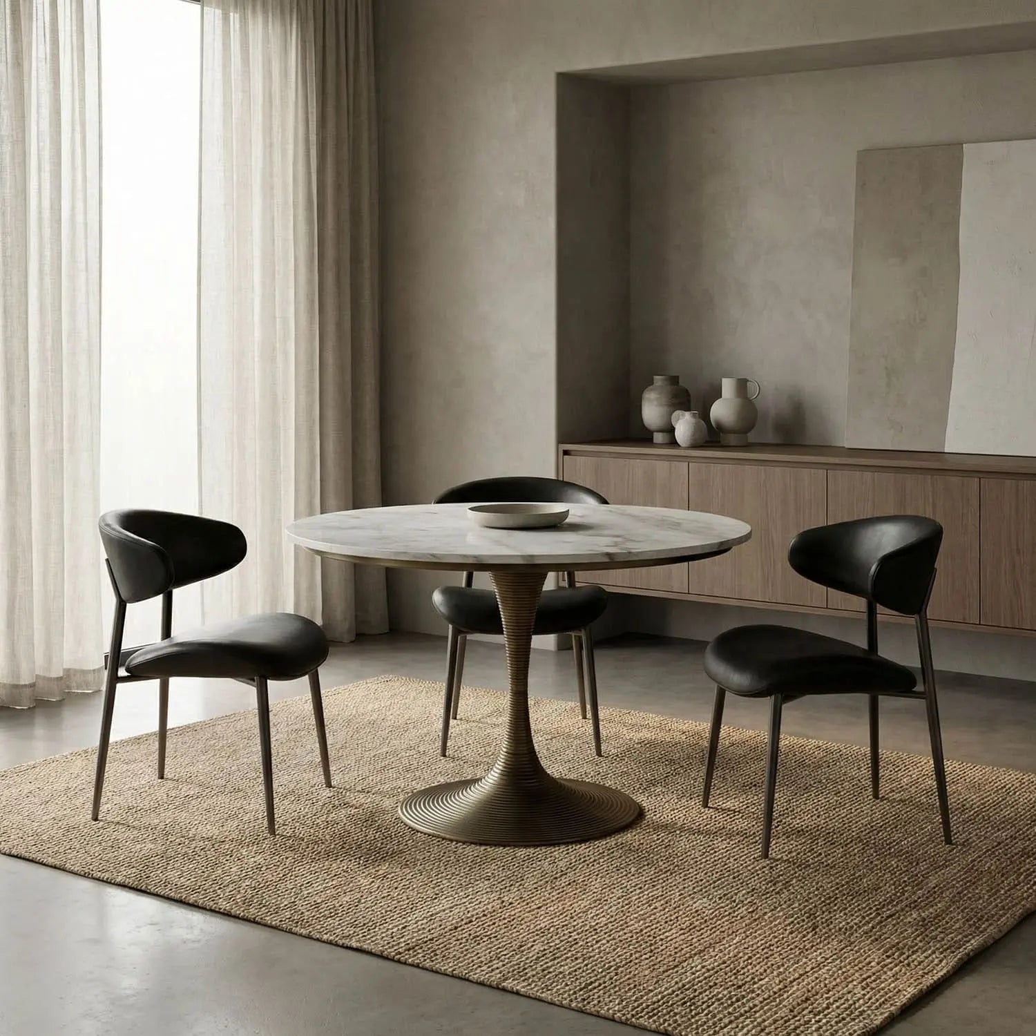 Noir Joni Table 36"DIA
