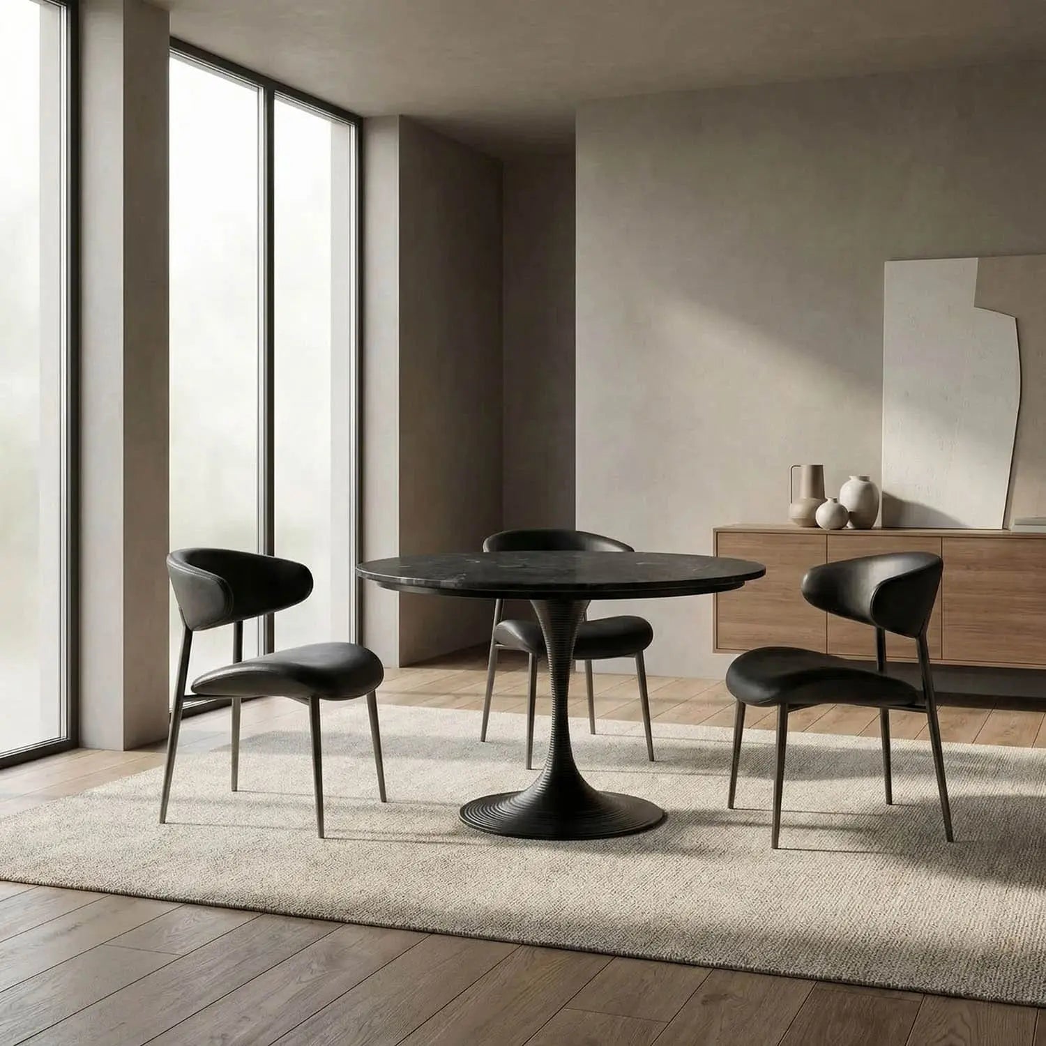 Noir Joni Table 36"DIA