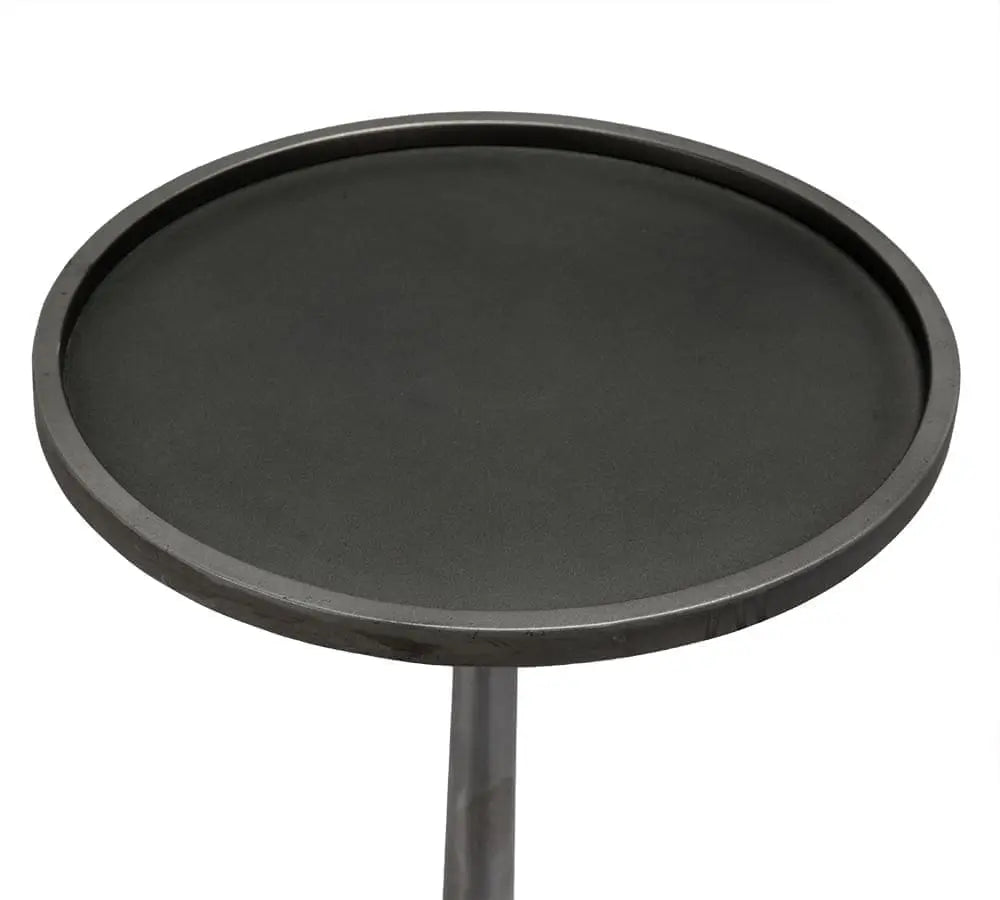 Noir Terni Side Table, Cast Iron