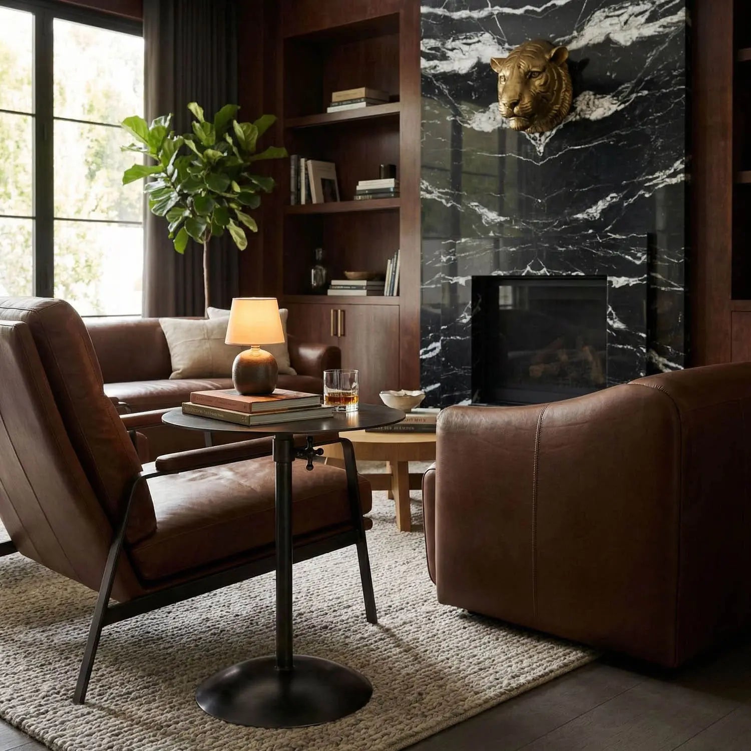 Noir Felix Side Table