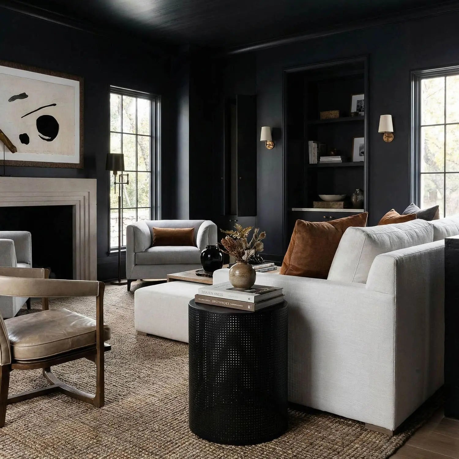 Noir Dixon Side Table