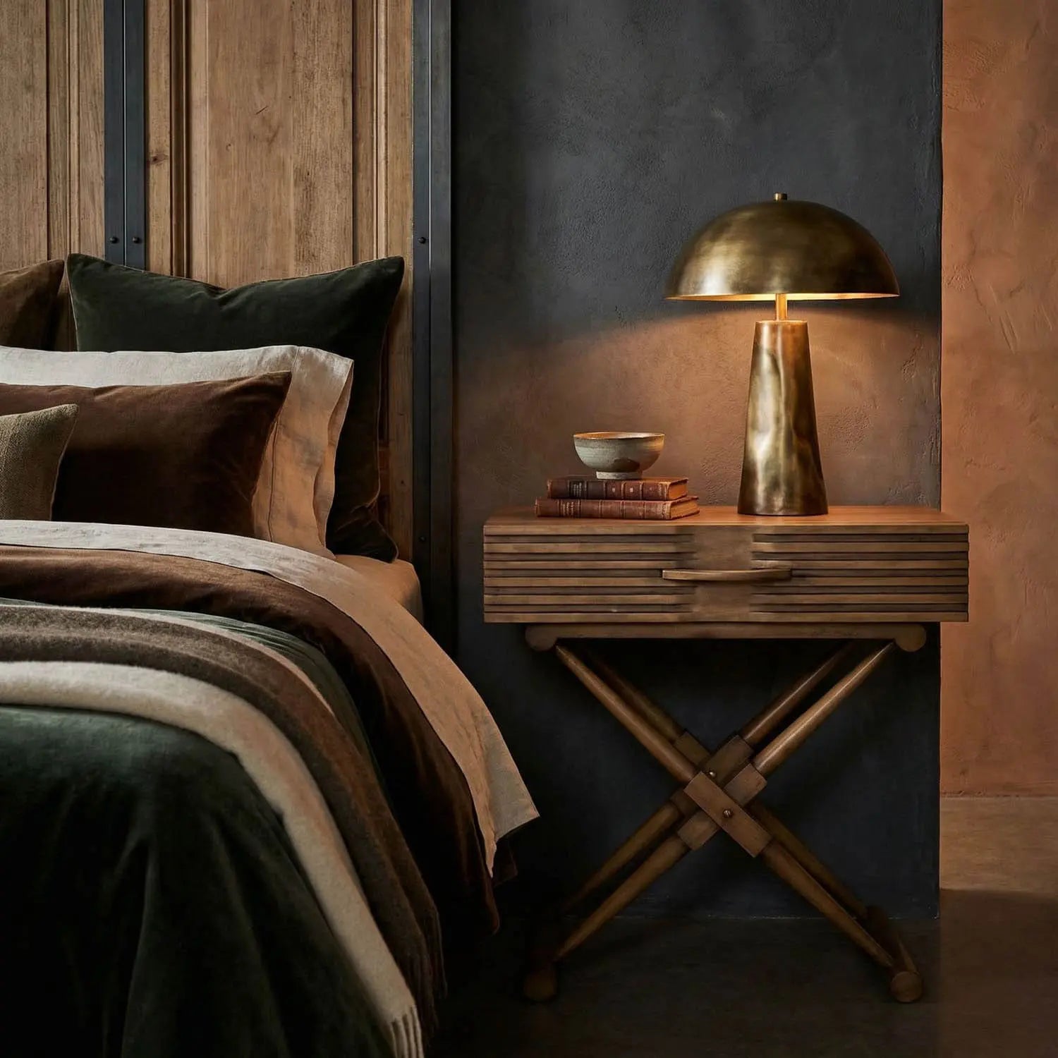 Noir Zanta Side Table