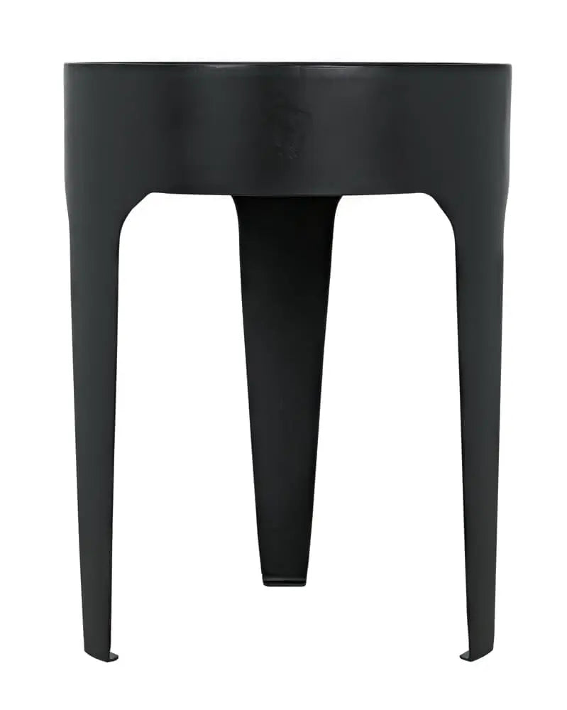 Noir Cylinder Side Table