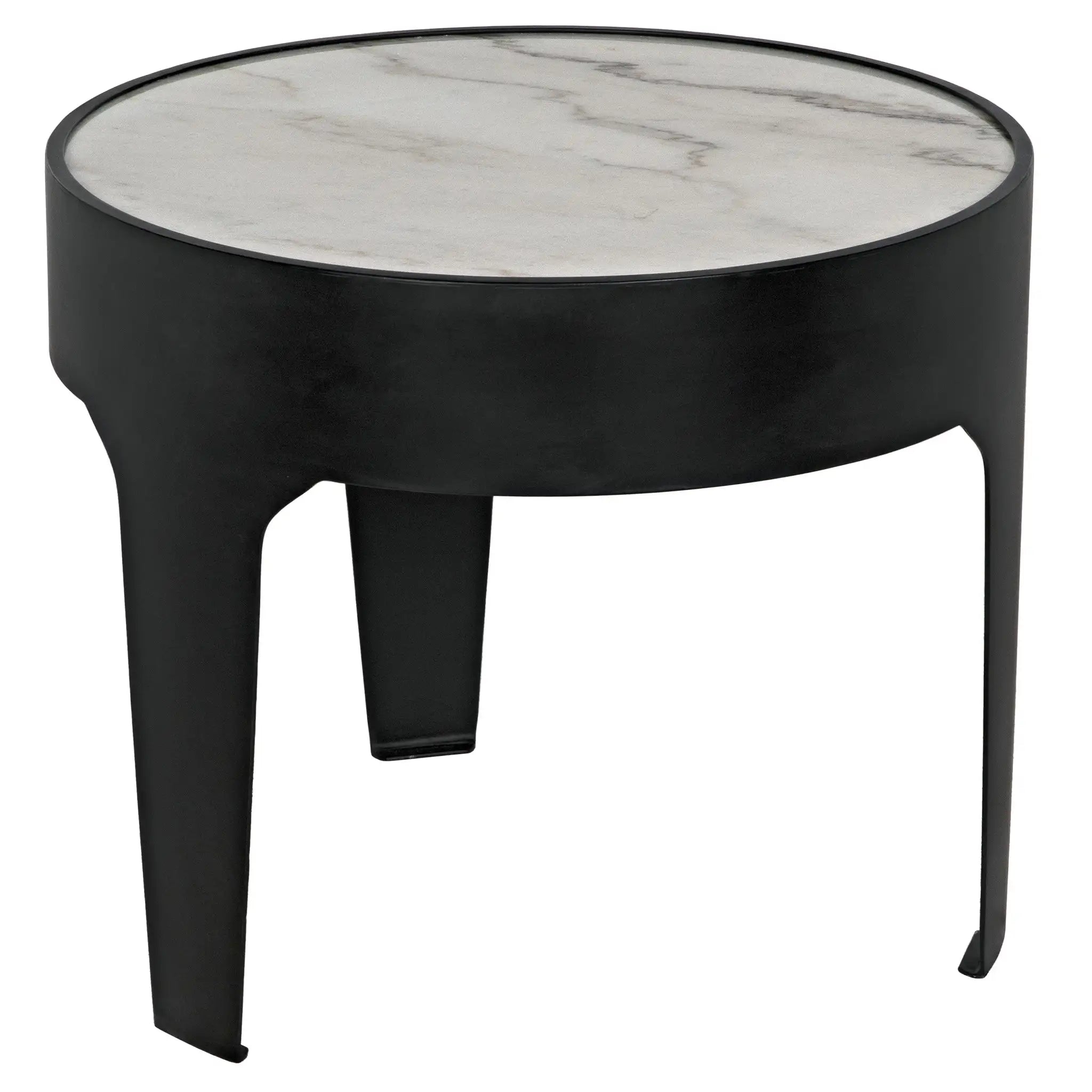 Noir Cylinder Side Table