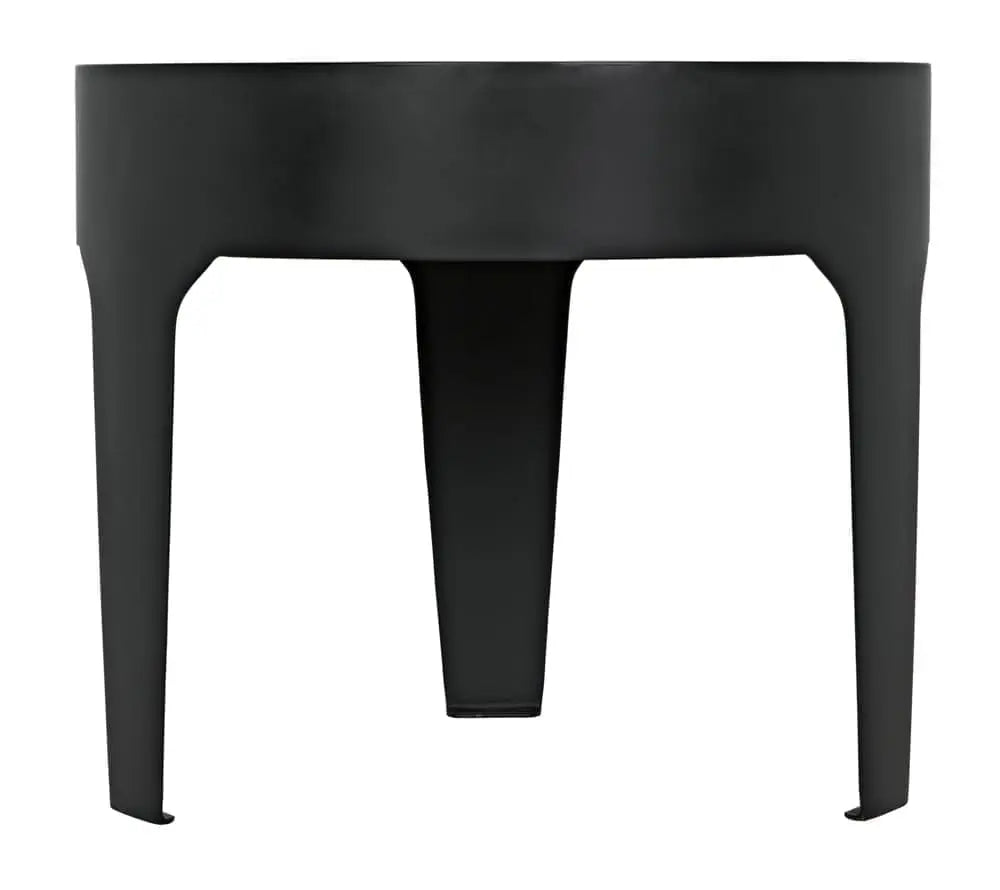 Noir Cylinder Side Table