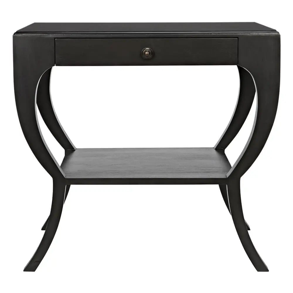 Noir Maude Side Table, Pale