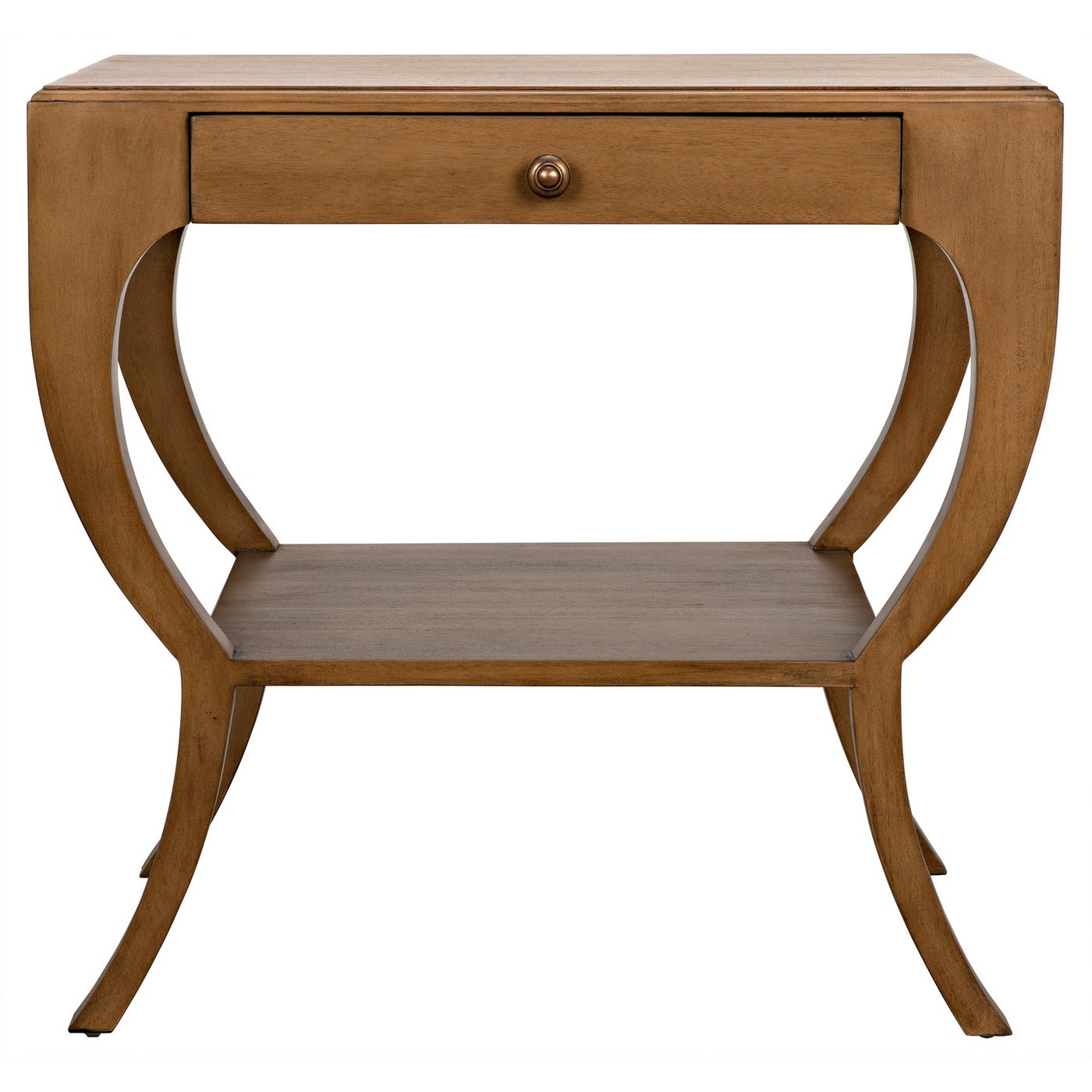 Noir Maude Side Table, Pale