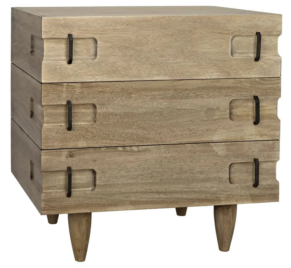 Noir David 32" Side Table