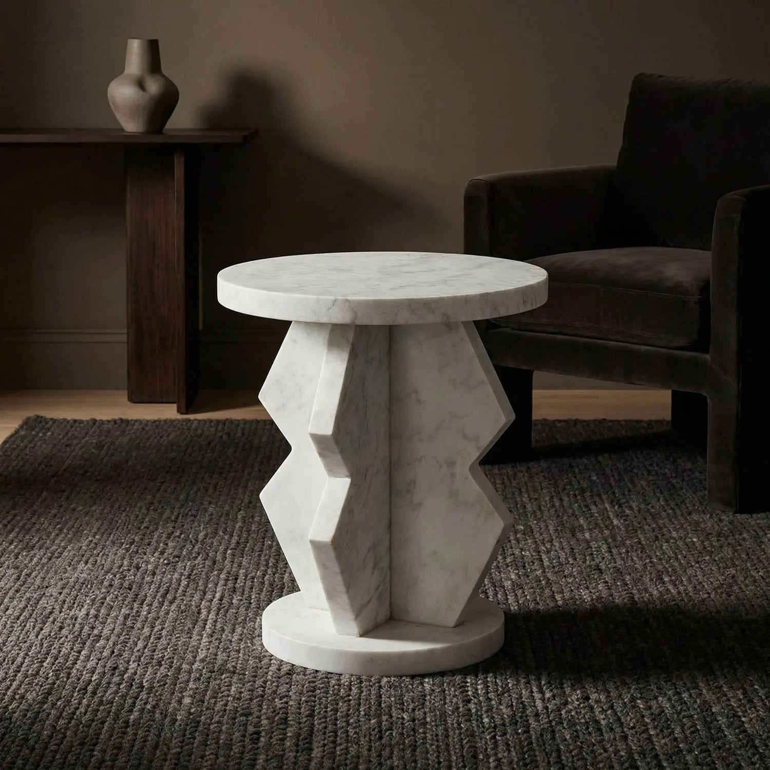 Noir Belasco Side Table