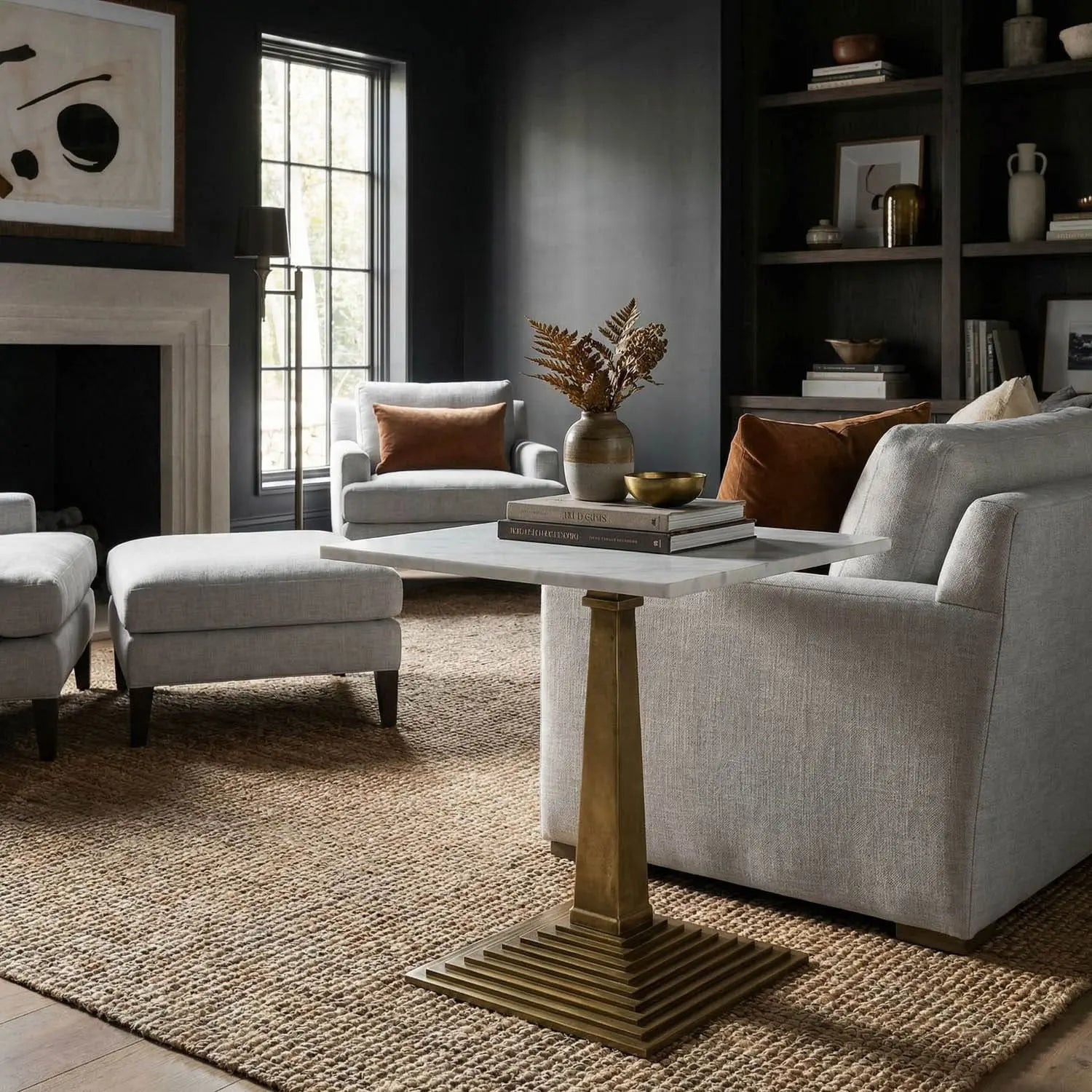 Noir Fadim Side Table