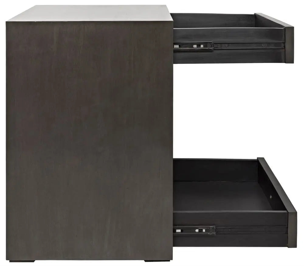 Noir Sumiko Side Table, Pale