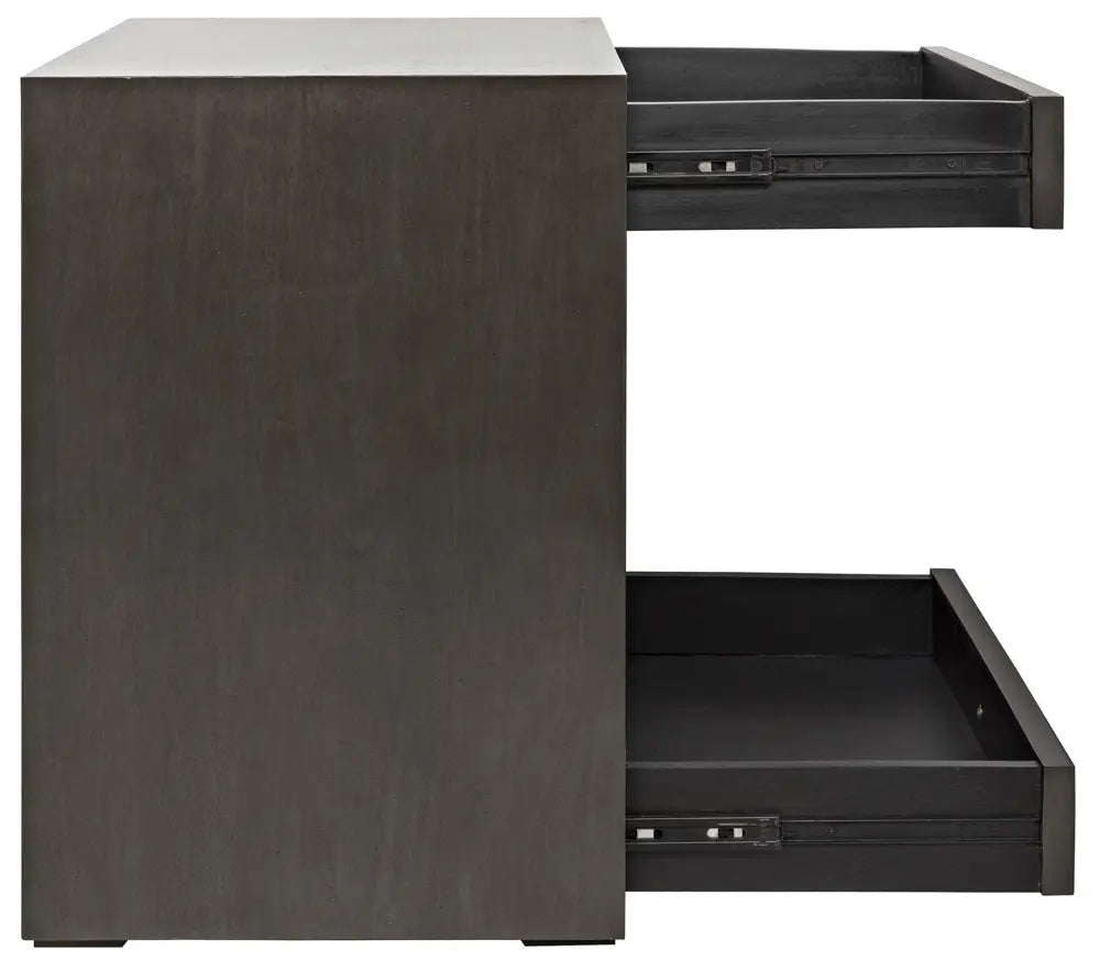 Noir Sumiko Side Table, Pale