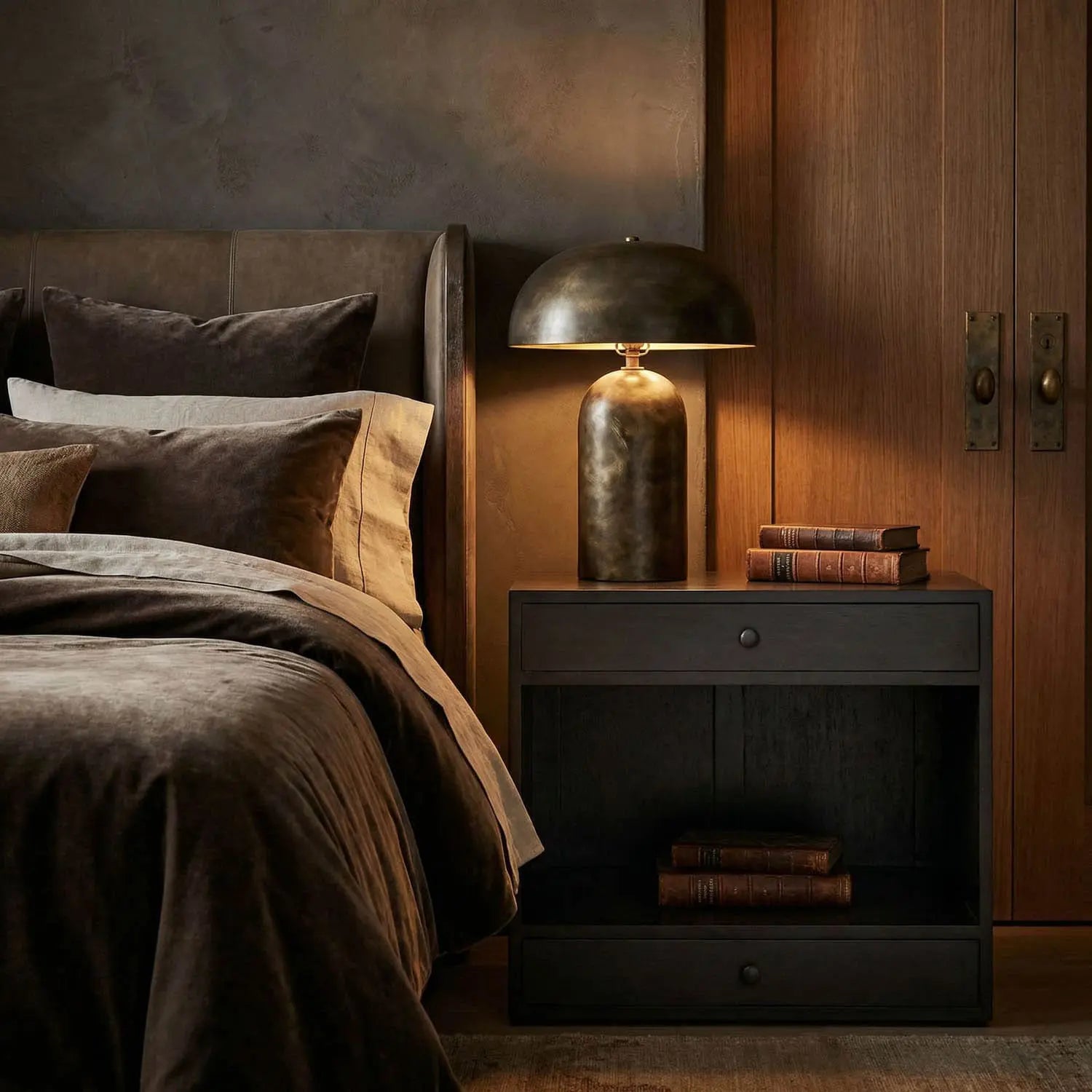 Noir Sumiko Side Table, Pale